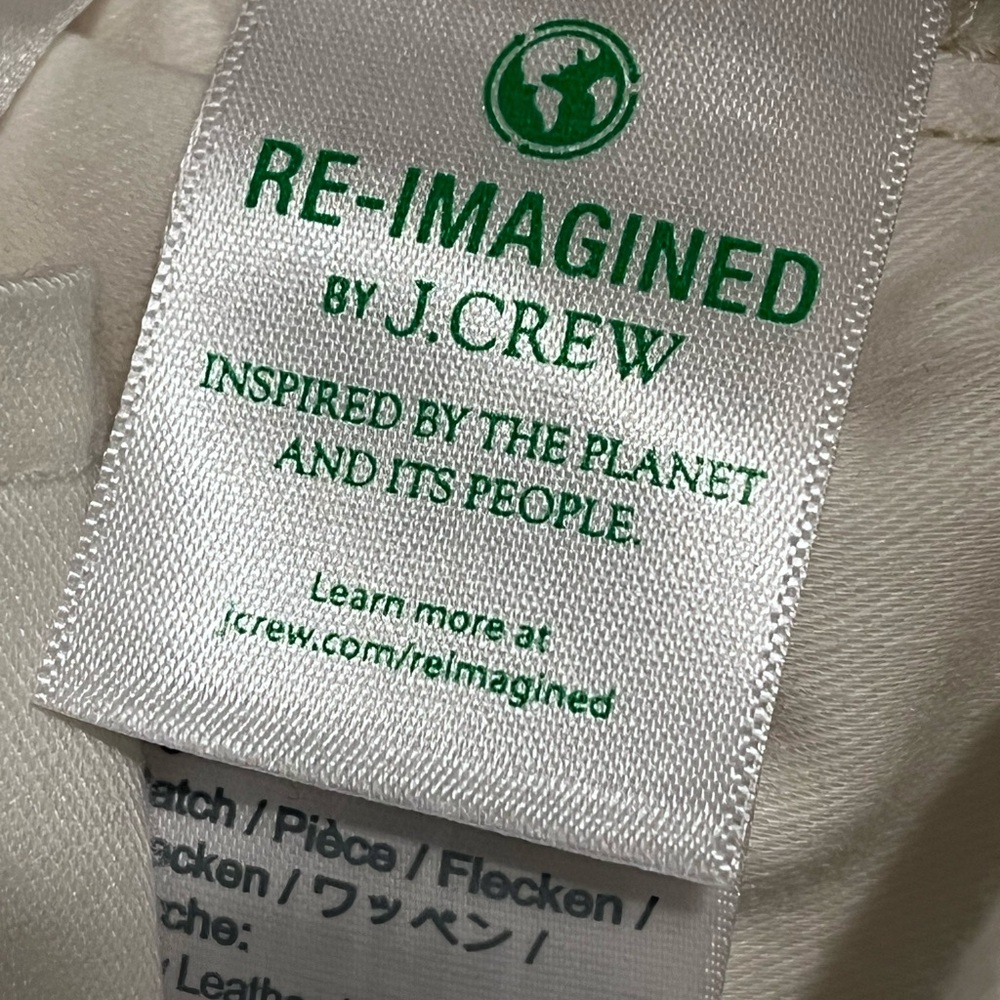 J. Crew Women's Cream Boyfriend Jeans - Picture 7 of 7